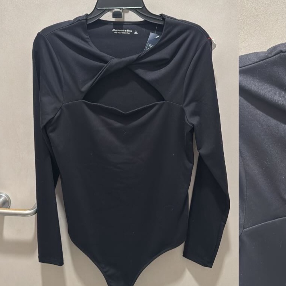 Abercrombie and fitch cutout Long Sleeve Bodysuit